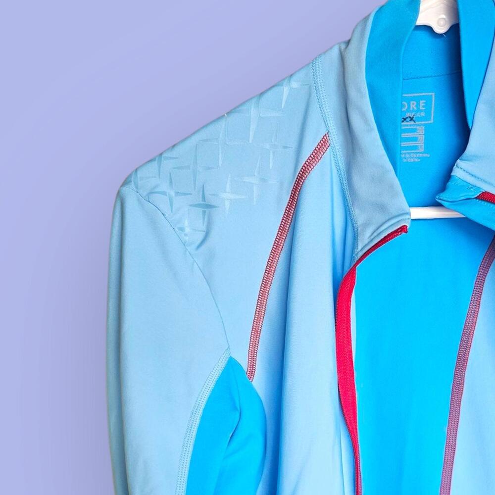 Gore Bike Wear Blue and Red Athletic Jacket